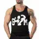 Gym Tank Top Atlet Siyah